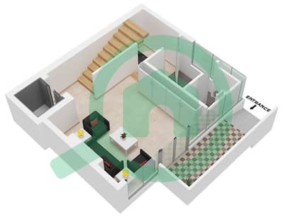 Nautis Residences - 3 Bedroom Townhouse Type/unit A / UNIT 2 Floor plan