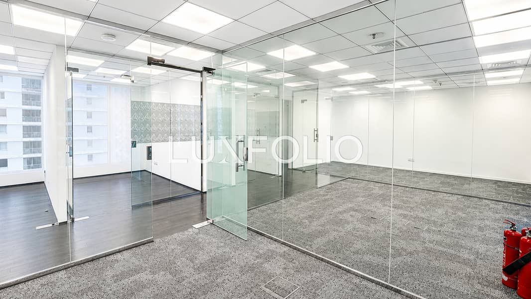 Saba Tower | Glass Partitioned | Next to Metro Saba Tower | Glass Partitioned | Next to Metro