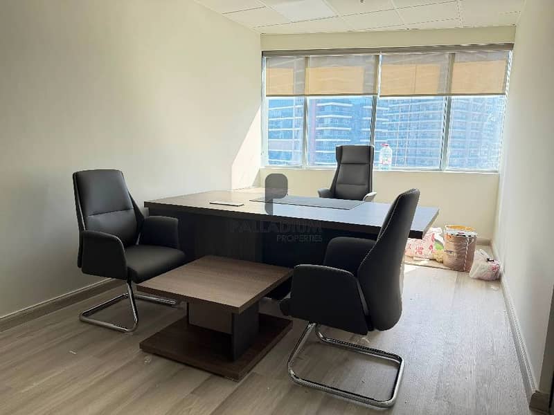 Furnished Office with Canal View Furnished Office with Canal View