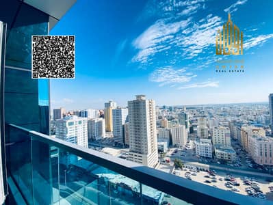 فلیٹ 2 غرفة نوم للبيع في الراشدية، عجمان - غرفتين و صالة باطلالة على شارع خليفة 1760 قدم