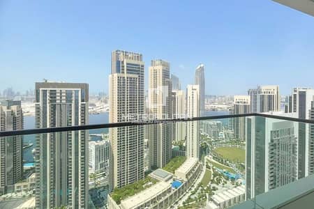 1 Bedroom Apartment for Rent in Dubai Creek Harbour, Dubai - High Floor | Unfurnished | Vacant by September