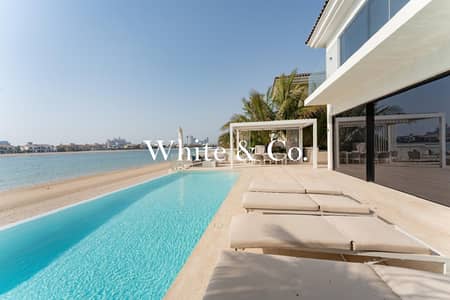 4 Bedroom Villa for Rent in Palm Jumeirah, Dubai - Luxury Living | Infinity Pool | Renovated 4 Bedroom Villa for Rent in Palm Jumeirah, Dubai - Luxury Living | Infinity Pool | Renovated