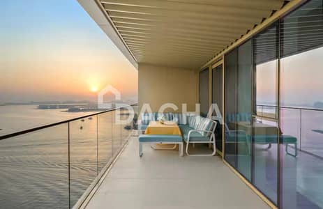 2 Bedroom Apartment for Rent in Dubai Harbour, Dubai - Fully Furnished | Palm Views | Vacant 2 Bedroom Apartment for Rent in Dubai Harbour, Dubai - Fully Furnished | Palm Views | Vacant