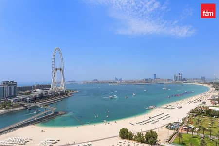 2 Bedroom Flat for Rent in Jumeirah Beach Residence (JBR), Dubai - Full Sea View | Best Layout | Large Balcony 2 Bedroom Flat for Rent in Jumeirah Beach Residence (JBR), Dubai - Full Sea View | Best Layout | Large Balcony