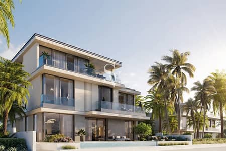 6 Bedroom Villa for Sale in Palm Jebel Ali, Dubai - GREAT DEAL-LUXURY PRIVATE BEACH MANSION -EASY PLAN