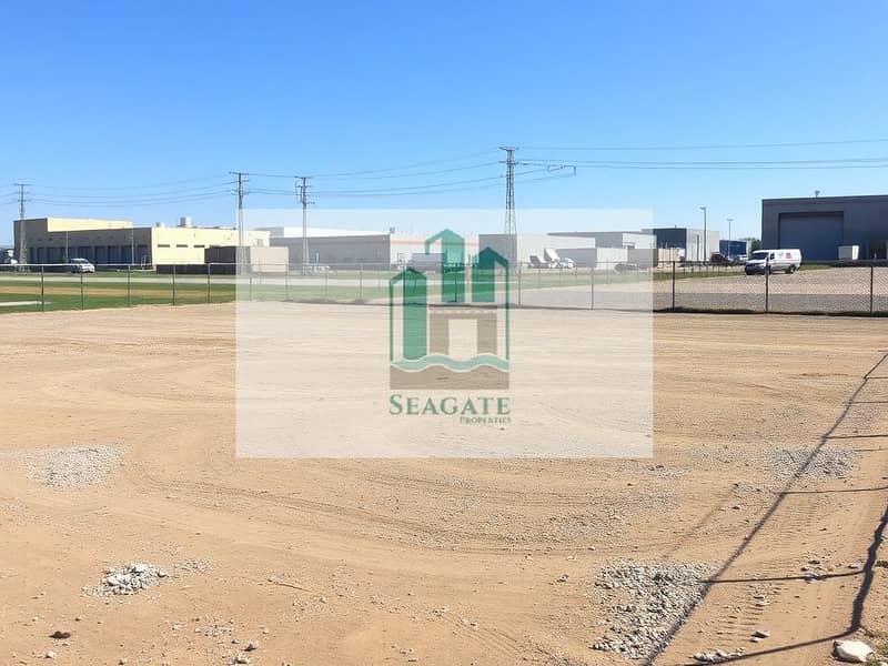 2 An_empty_industrial_plot_of_land_featuring_a_large_flat_area_with_dirt_and_gravel_ready_for_future_development. _The_plot_is_surrounded_by_chain_link_fencing_and_has_a_few_utility_poles_in_the_background. _Nearby_there. jpeg