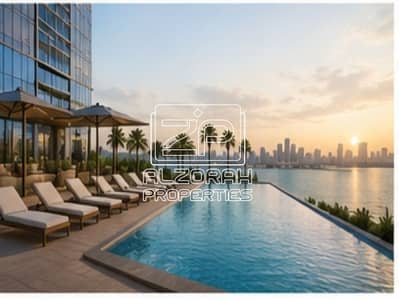 3 Bedroom Apartment for Sale in Al Khan, Sharjah - 05_Outdoor_Pool_Sunset. jpg