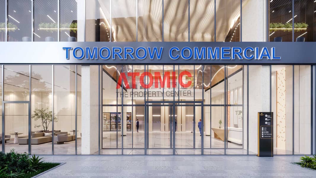 4 Main entrance of the commercial tower. jpg