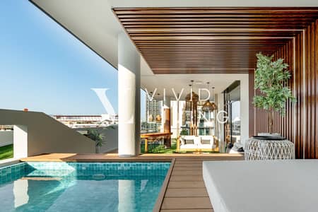 2 Bedroom Flat for Rent in Jumeirah Village Circle (JVC), Dubai - Pool View | Private Pool | Boutique Furnishings