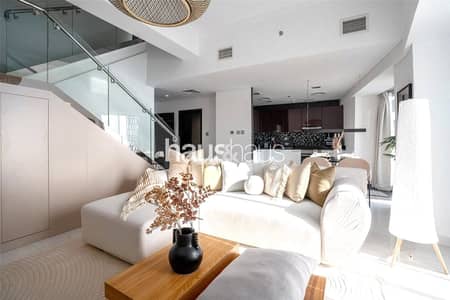 1 Bedroom Flat for Sale in Dubai Marina, Dubai - Unique Duplex | Fully Turnkey | Sea Views 1 Bedroom Flat for Sale in Dubai Marina, Dubai - Unique Duplex | Fully Turnkey | Sea Views