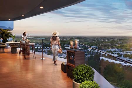 2 Bedroom Flat for Sale in DAMAC Hills 2 (Akoya by DAMAC), Dubai - High Floor | 2 Bedroom | Community View