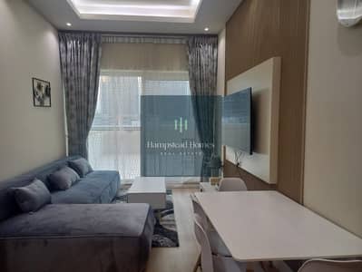 1 Bedroom Flat for Rent in Business Bay, Dubai - Canal-Front 1BR | Huge Terrace | Burj Views
