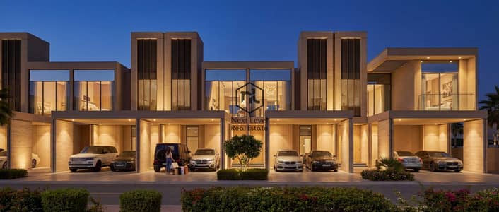 Sobha Sanctuary， 迪拜 4 卧室联排别墅待售 - 6PLEX-T4B-T4D_Front View_01. jpg