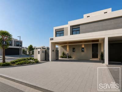 5 Bedroom Villa for Sale in Dubai South, Dubai - True Corner | Large Plot | Park Backing