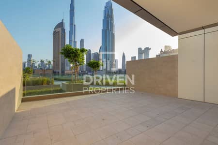 1 Bedroom Flat for Rent in Za'abeel, Dubai - Burj Khalifa Facing with Big Terrace Unit