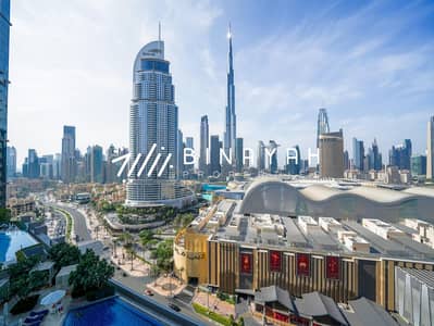 2 Bedroom Flat for Rent in Downtown Dubai, Dubai - BURJ AND FOUNTAIN VIEW | FULLY FURNISHED | VACANT