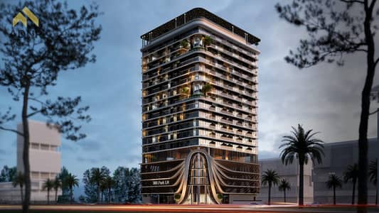 Monolocale in vendita a Jumeirah Village Circle (JVC), Dubai - building elevation. jpg Monolocale in vendita a Jumeirah Village Circle (JVC), Dubai - building elevation. jpg
