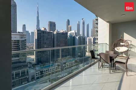 1 Bedroom Flat for Rent in Business Bay, Dubai - Prime Location | High Floor | Burj View