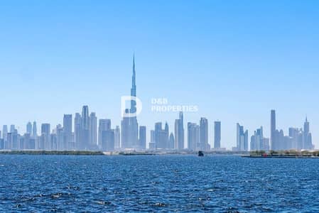 3 Bedroom Flat for Rent in Dubai Creek Harbour, Dubai - SEA AND BURJ VIEW | HIGH FLOOR | NEGOTIABLE