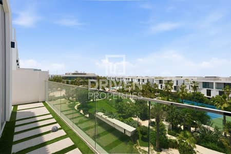 4 Bedroom Townhouse for Rent in Al Barari, Dubai - Unique Layout | Rooftop Pool | Lagoon Access