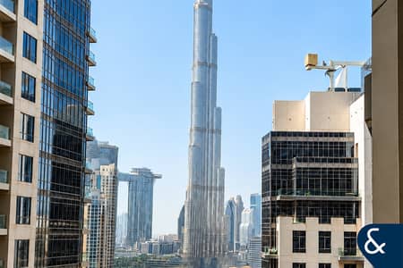 Studio for Sale in Downtown Dubai, Dubai - Full Burj and Canal View Studio