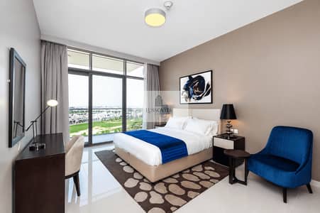 1 Bedroom Flat for Rent in DAMAC Hills, Dubai - Spacious 1 Bedroom | Fully Furnished | Golf View