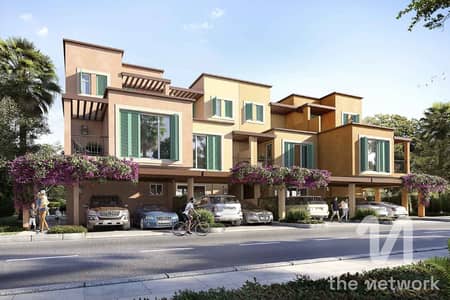 5 Bedroom Townhouse for Sale in DAMAC Lagoons, Dubai - Bigger Plot | Single Row | True Corner