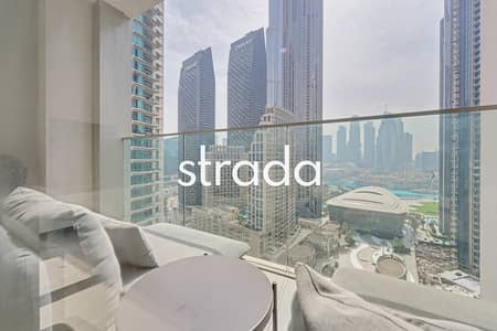 3 Bedroom Apartment for Rent in Downtown Dubai, Dubai - Burj Fountain View | Furnished I Spacious Layout