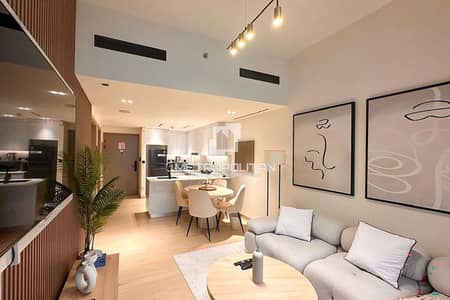 1 Bedroom Apartment for Rent in Jumeirah Village Circle (JVC), Dubai - Luxury Furnished |High Floor | Marina skyline View