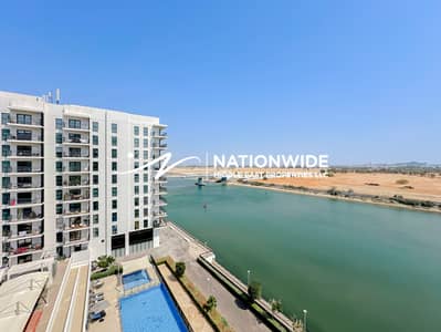 Studio for Rent in Yas Island, Abu Dhabi - Hot Deal! |Furnished |High-Floor |Canal+Pool View Studio for Rent in Yas Island, Abu Dhabi - Hot Deal! |Furnished |High-Floor |Canal+Pool View