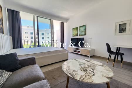 Studio for Rent in Jumeirah Village Circle (JVC), Dubai - Furnished | Garden View | Closed Kitchen