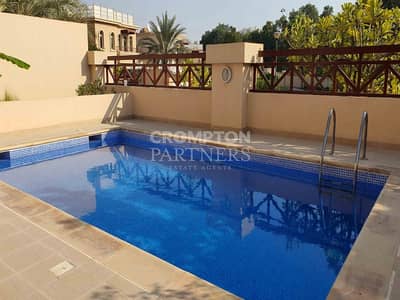 5 Bedroom Villa for Rent in Khalifa City, Abu Dhabi - Big Garden | Single Row | Private Pool | 4 Chqs