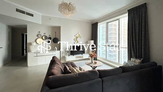 2 Bedroom Flat for Rent in Dubai Marina, Dubai - Sea Views | Furnished | New Flooring