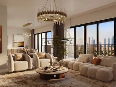 3 Bedroom Apartment for Sale in Al Furjan, Dubai - 3bed living room (2). jpg