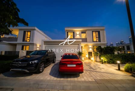 5 Bedroom Villa for Sale in Tilal Al Ghaf, Dubai - Vacant On Transfer | Negotiable | Park Backing