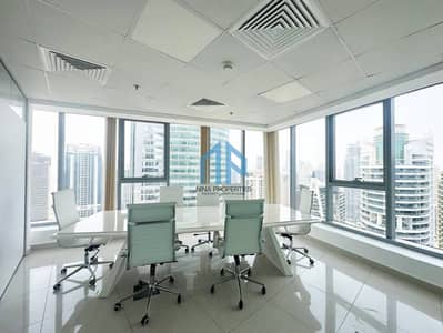 Office for Rent in Jumeirah Lake Towers (JLT), Dubai - High Floor | Corner View Unit | Ready To Move Office for Rent in Jumeirah Lake Towers (JLT), Dubai - High Floor | Corner View Unit | Ready To Move
