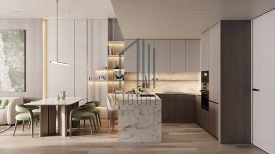 1 Camera Appartamento in vendita a Dubai Land Residence Complex (DLRC), Dubai - Imitiaz_Developments_Living_Kitchen_04_18.07_16. jpg