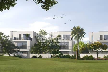 4 Bedroom Townhouse for Sale in Dubai South, Dubai - Green Belt | Large Plot | Near Park and Community