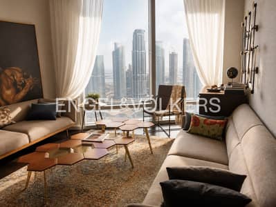 1 Bedroom Apartment for Sale in Downtown Dubai, Dubai - High-Floor 1BR | Burj Khalifa | Fountain View