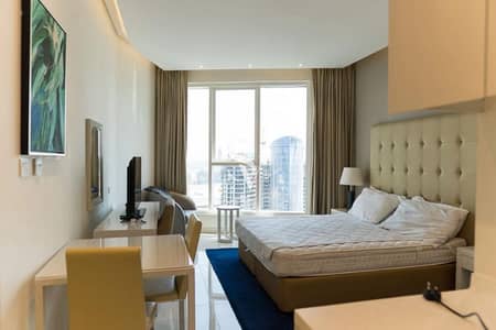 Studio for Sale in Business Bay, Dubai - Furnished | High Floor | Canal View | Rented