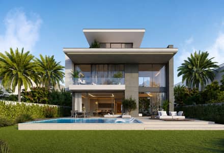 5 Bedroom Villa for Sale in Jumeirah Golf Estates, Dubai - Grand Estate Villa | Golf Views | Rare Plot