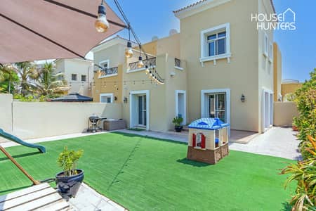 3 Bedroom Villa for Sale in Arabian Ranches, Dubai - Exclusive| Upgraded 1E| Corner plot and Green Belt