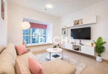 شقة 1 غرفة نوم للايجار في دبي مارينا، دبي - شقة في إيليت ريزيدنس،دبي مارينا 1 غرفة 85000 درهم - 16279804