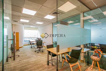 Office for Rent in Dubai Media City, Dubai - FURNISHED | PALM / MARINA VIEW | NO COMMISSION
