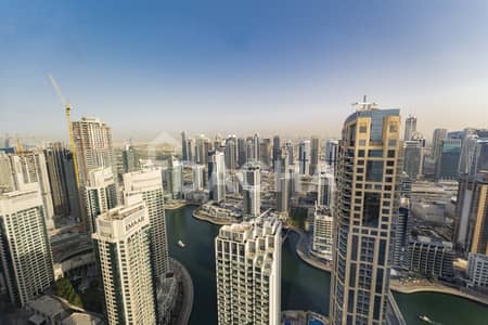 2 Bedroom Apartment for Sale in Jumeirah Beach Residence (JBR), Dubai - Exclusive | 2 BR | High Floor | Marina View