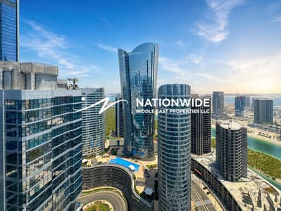 3 Bedroom Apartment for Rent in Al Reem Island, Abu Dhabi - First Tenant|Semi-Furnished 3BR+Maid|2 Parkings