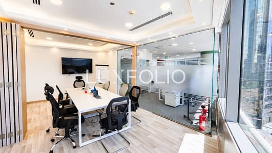 Office for Rent in Jumeirah Lake Towers (JLT), Dubai - Corner Office | Lake Views | Furnished Office for Rent in Jumeirah Lake Towers (JLT), Dubai - Corner Office | Lake Views | Furnished