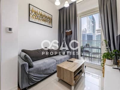 1 Bedroom Flat for Rent in Business Bay, Dubai - Fully Furnished 1BR | Mid Floor | Spacious Balcony