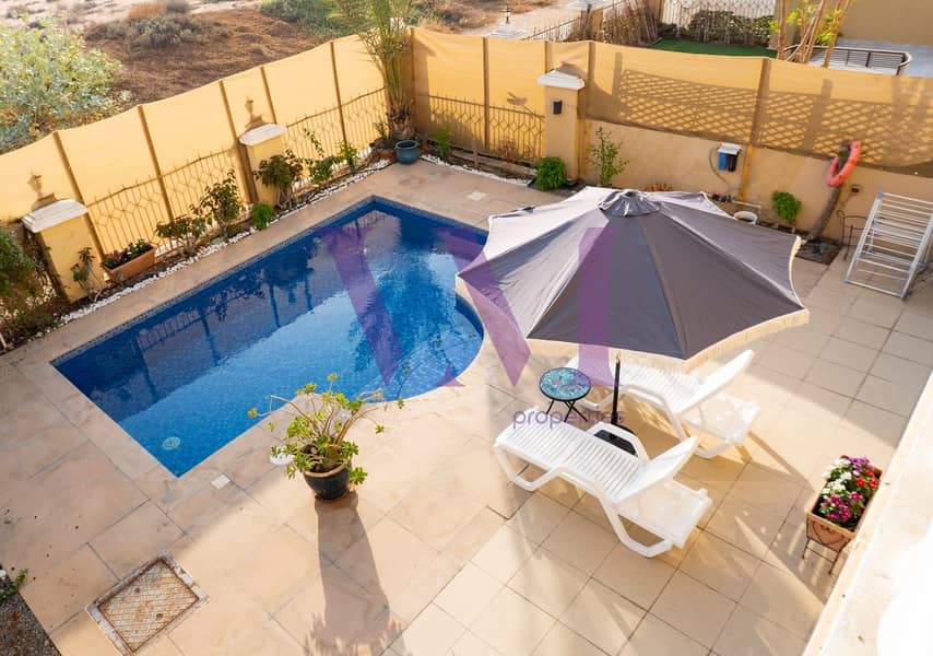 Private Pool l Furnished 4 Beds + Maid Villa Private Pool l Furnished 4 Beds + Maid Villa