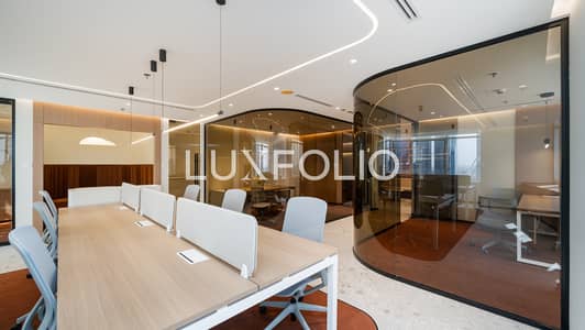 Office for Sale in Jumeirah Lake Towers (JLT), Dubai - Luxury Furnished | High Floor | Corner Unit
